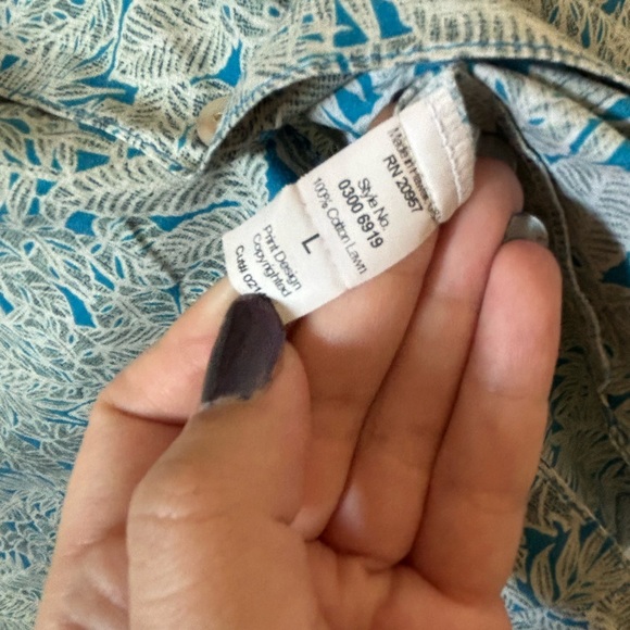 Tori Richard Hawaiian Shirt Size Large - Picture 8 of 8